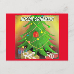 Postal Rick London Funny "Hoodie Ornament"