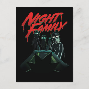 Postal RICK Y MORTY™   Noche Familiar