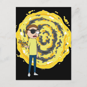 Postal RICK Y MORTY™   Portal de Morty Malvado