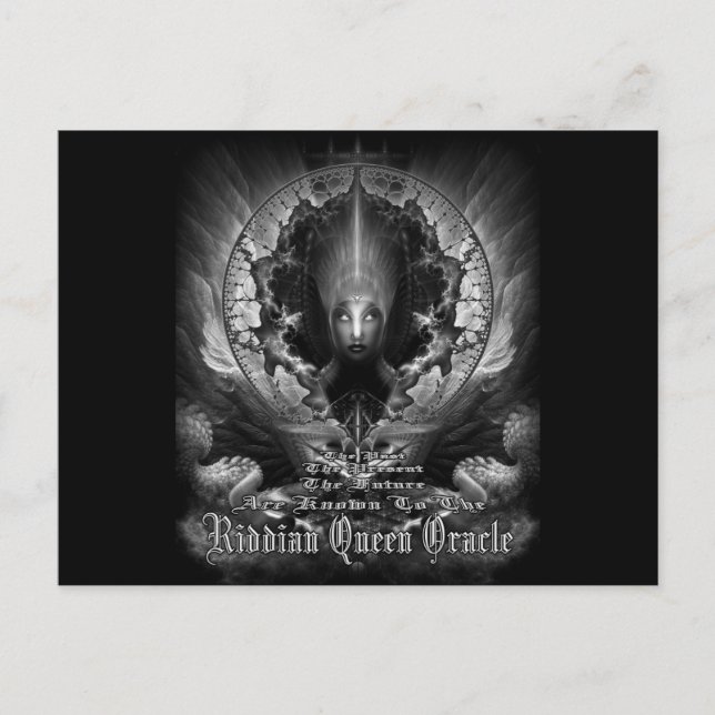 Postal Riddian Queen Oracle GS (Anverso)