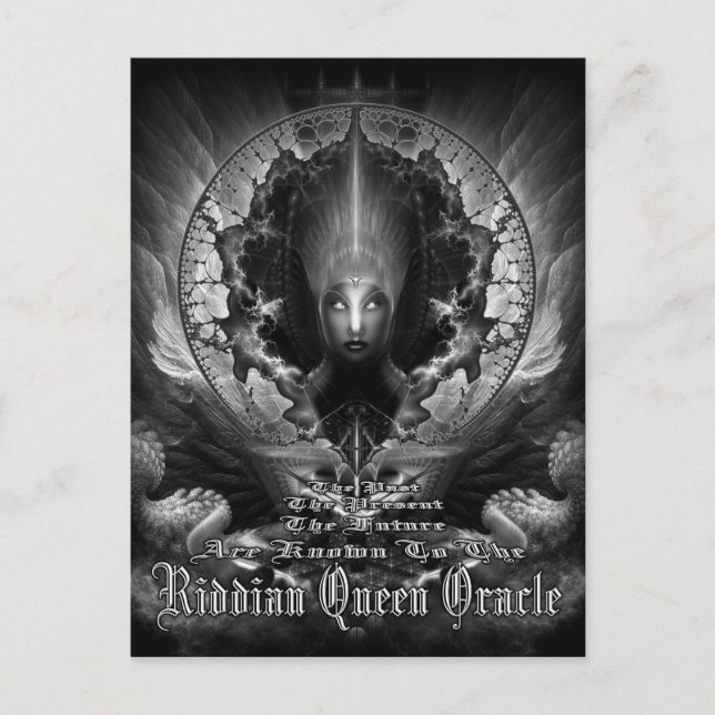 Postal Riddian Queen Oracle GS (Anverso)