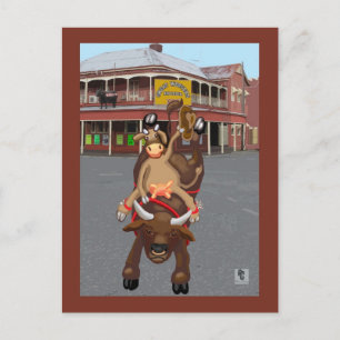 Postal Ride em cowgirl