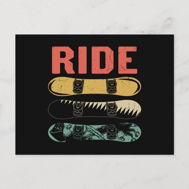 Postal Ride Snowboard (Anverso)