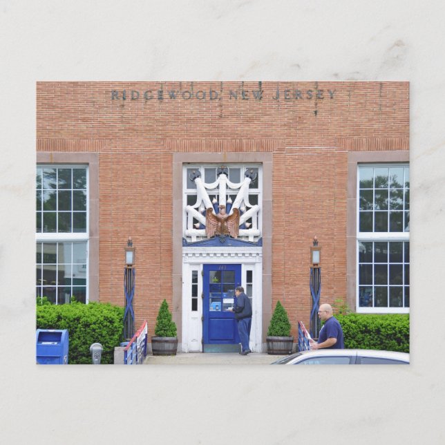 Postal Ridgewood, Oficina de Correos de NJ (Anverso)