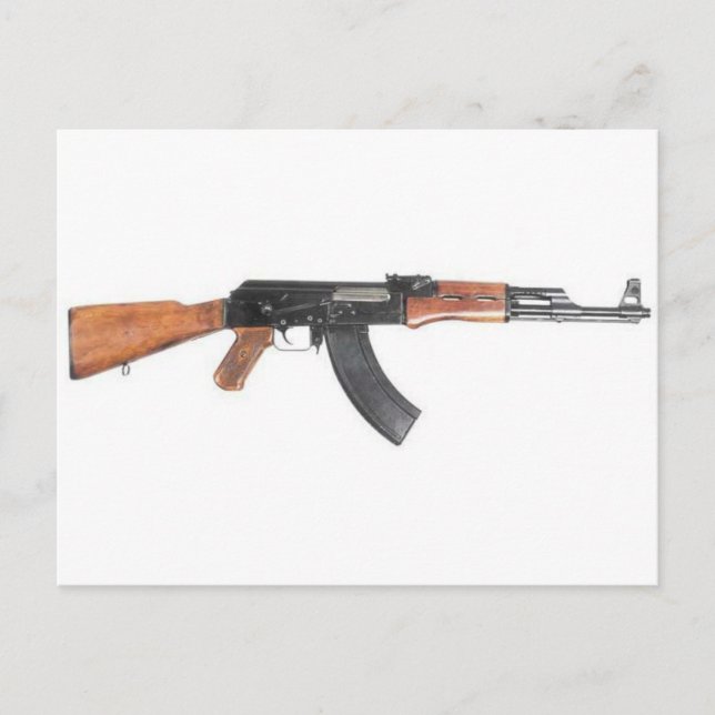 Postal Rifle de asalto de AK47 (Anverso)