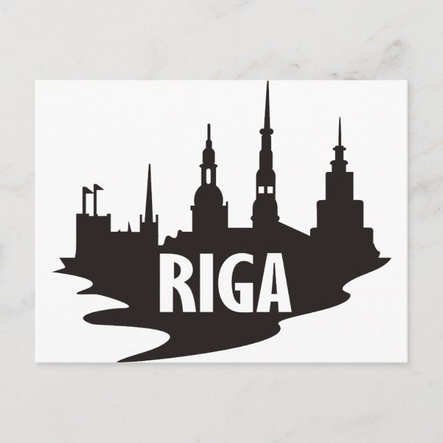 Postal Riga (Anverso)