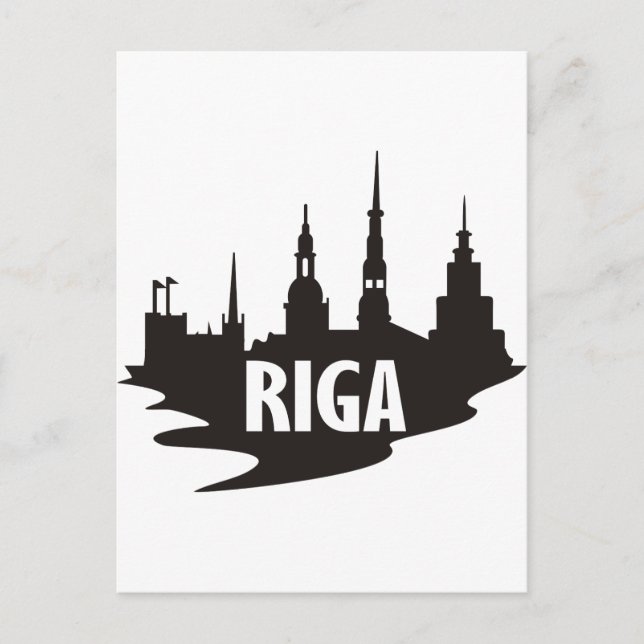 Postal Riga (Anverso)
