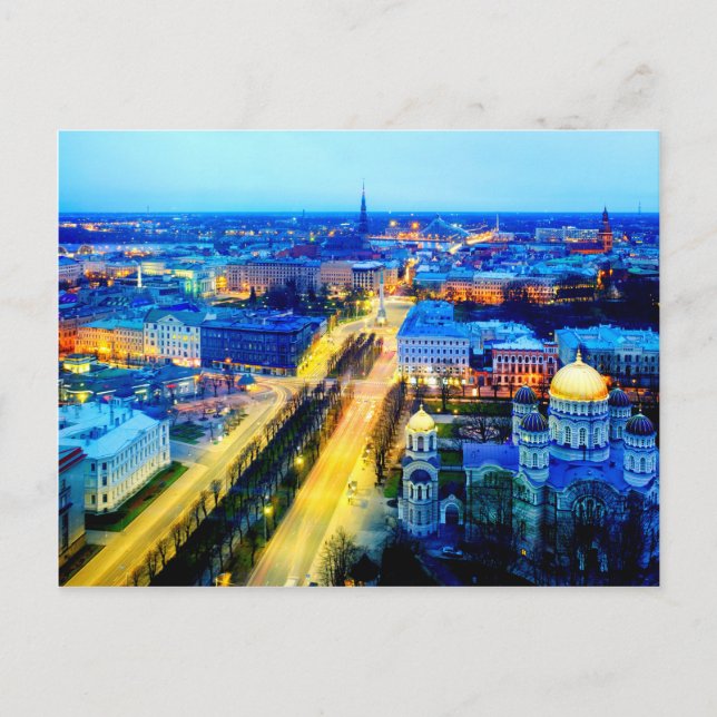 Postal Riga (Anverso)
