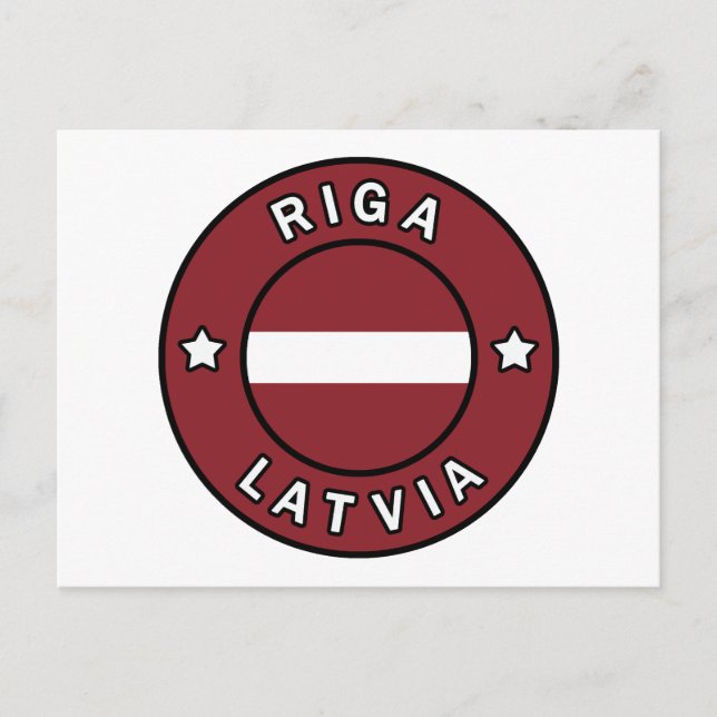Postal Riga Latvia (Anverso)