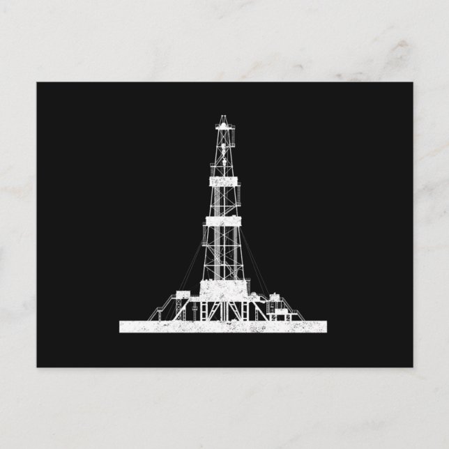 Postal Rigor de perforación de campos petrolíferos (Anverso)