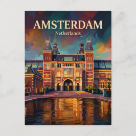 Postal Rijksmuseum Países Bajos