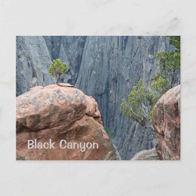 Postal Rim del Norte del Cañón Negro (Anverso)