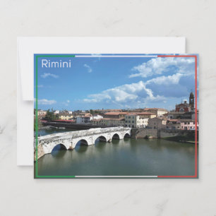 Postal Rímini - Italia