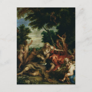 Postal Rinaldo y Armida