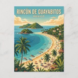 Postal Rincón de Guayabitos México