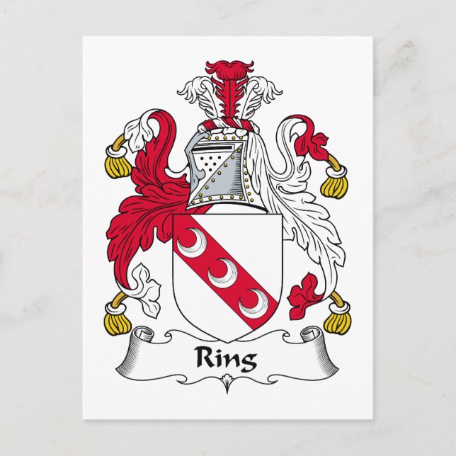 Postal Ring Family Crest (Anverso)