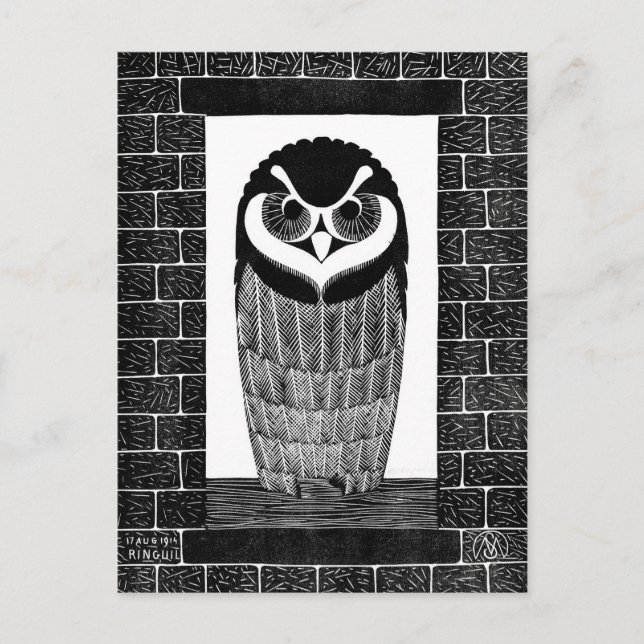 Postal Ringuil - Samuel Jessurun de Mesquita (Anverso)