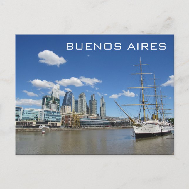 Postal río buenos aires (Anverso)