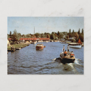 Postal Río Bure Wroxham Vintage Norfolk Broads