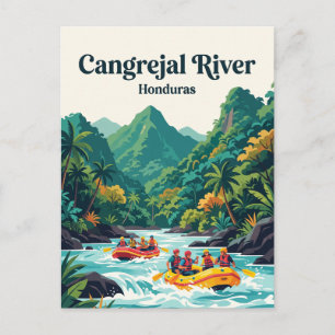 Postal Río Cangrejal Honduras