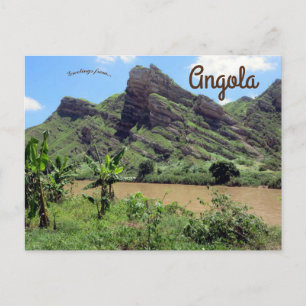 Postal Río Catumbela en Angola