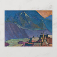 Río Chandra, 1932 por Nicholas Roerich