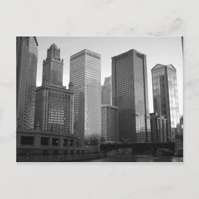 Postal Río Chicago (Anverso)
