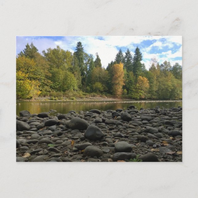Postal Río Clackamas, Oregón (Anverso)