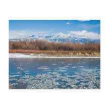 Río Colorado en invierno