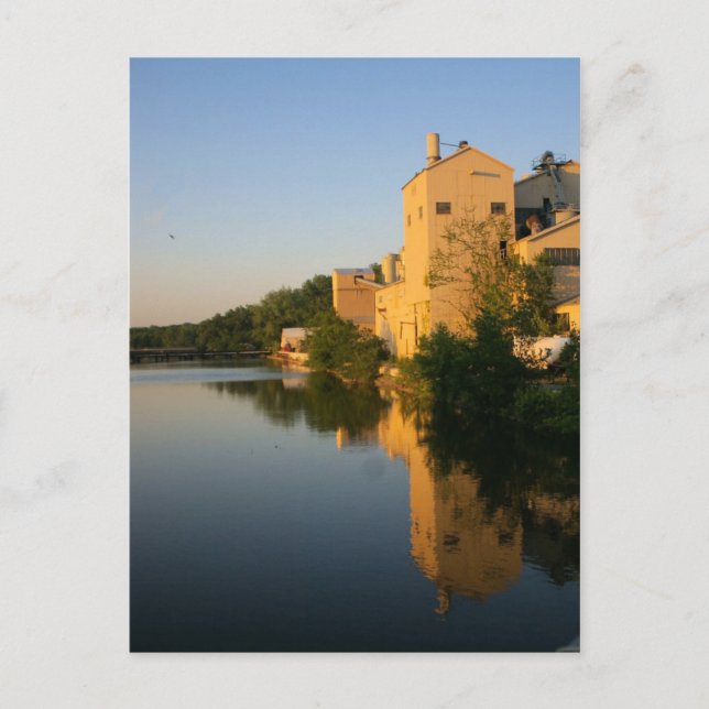 Postal Río de Hackensack (Anverso)