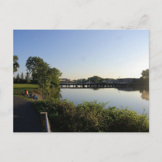 Postal Río de Hackensack del parque de Olsen