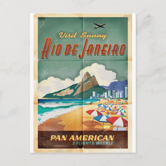 Postal Río de Janeiro (Anverso)