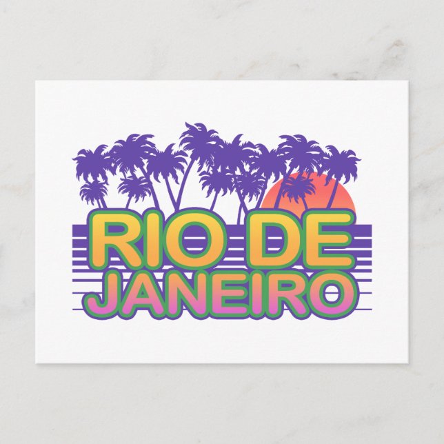 Postal Río de Janeiro (Anverso)