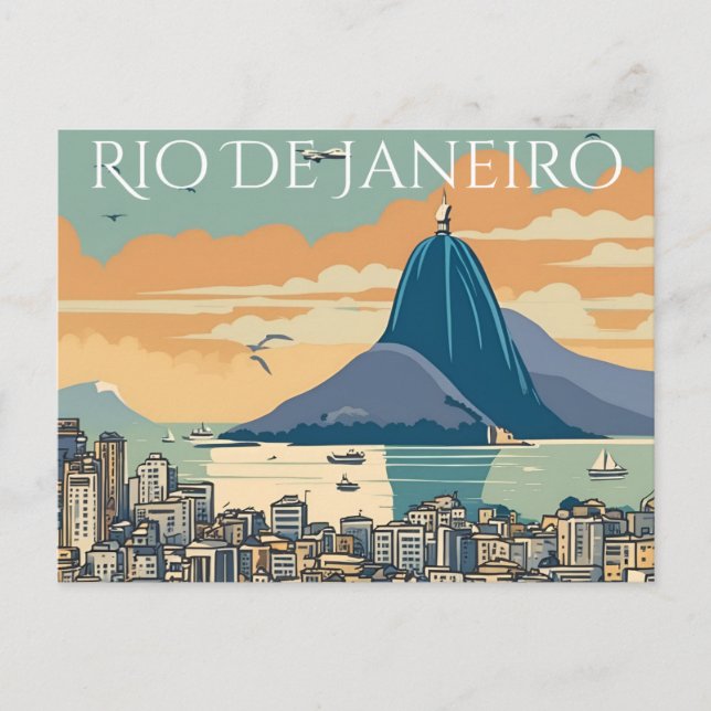 Postal Río de Janeiro (4) (Anverso)