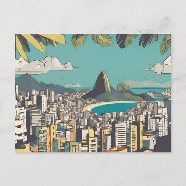 Postal Río de Janeiro (7) (Anverso)