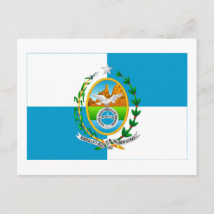 Postal Río de Janeiro, Bandera de Brasil