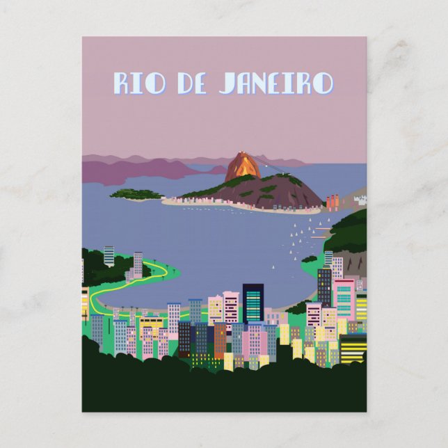 Postal Río de Janeiro - BRASIL (Anverso)