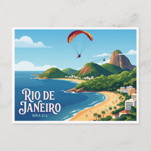 Postal Río de Janeiro, Brasil
