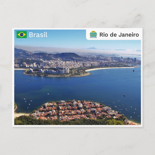 Postal Río de Janeiro - Brasil (Anverso)