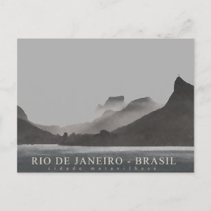 Postal río de janeiro, brasil