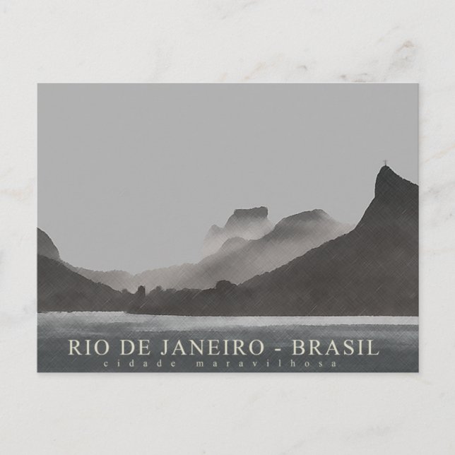 Postal río de janeiro, brasil (Anverso)