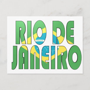 Postal Río de Janeiro, Brasil