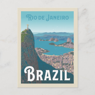 Postal Río de Janeiro, Brasil
