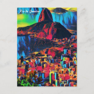 Postal Rio de Janeiro, Pão de Açúcar /City View Art