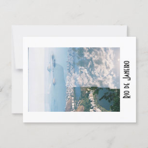 Postal Rio de Janeiro Postcard