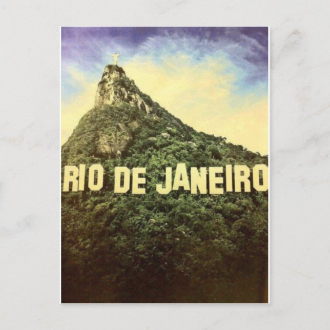 Postal Río de Janeiro Vintage Hollywood (Anverso)