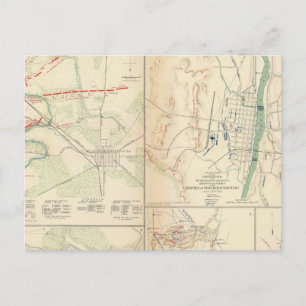 Postal Río de piedra antes de Murfreesborough