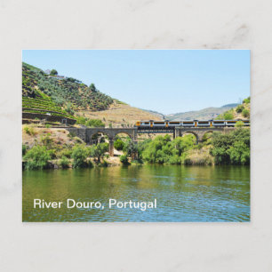 Postal Río Douro, Portugal