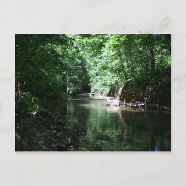 Postal río en el bosque croatia (Anverso)