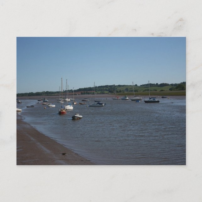 Postal Río Exe, Topsham, Devon, Reino Unido (Anverso)
